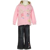 Baby Toddler Girls Back to School Clothes PINK CUTIE 3Pc Outfit BT KIDS 12M-4T
