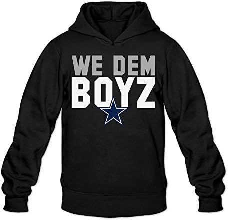 Mens We Dem Boyz Casual Black Pullover Hoodie