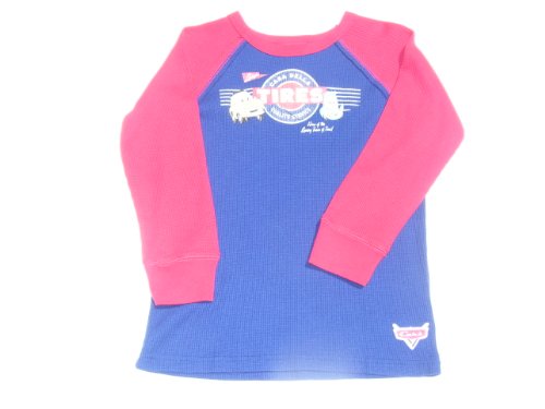 Disney Pixar Cars Guido Luigi Long Sleeve Warm Thermal T-Shirt Kids Size S / 6