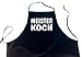 MEISTER KOCH; Kochschürze, schwarz