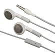 Headphones with Microphone (Generic White) for iPhone 2, 3G, 3GS, 4 and 4S (3 PACK)