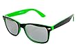 Ciffre-UV®400 Sonnenbrille Nerdbrille Brille Nerd Silber Voll Verspiegelt - Auswahl aus 20 verschiedenen Farben/Modellen