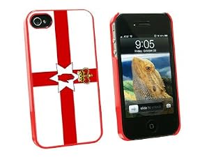 Buy flag and banner box - Graphics And More Northern Ireland Flag - Ulster Banner - Snap On Hard Protective Case For Apple Iphone 4 4s - Red