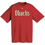 Arizona Diamondbacks Official Wordmark Short Sleeve T-Shirt