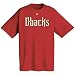 Arizona Diamondbacks Official Wordmark Short Sleeve T-Shirt (Large)