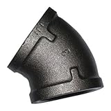 JFE継手:黒継手・45°エルボ 型式:BL45°-2”1/2-黒