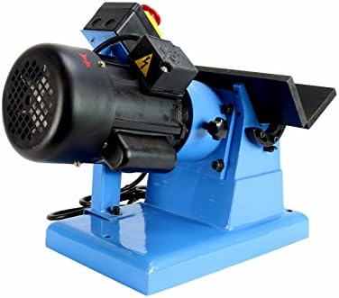 Portable Bench Top 2800 RPM Chamfering Deburring and Beveling Machine with Adjustable Table 15-45° Angles