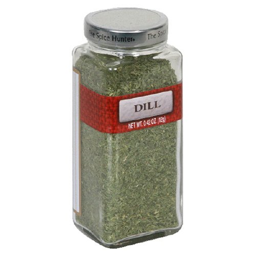 The Spice Hunter Fresh at Hand Herbs, Dill, 0.42-Ounce Jars (Pack of 4)