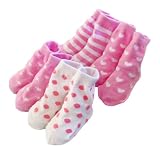 Baberoo Organic Cotton Socks for 0-12 Months - Pink Ladies