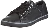Vans W FERRIS LO PRO (Lthr) blk/chrm VJW0LA4, Damen Sneaker, Schwarz (Leather) black/chrome), EU 36.5
