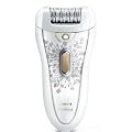 Philips HP6576 Satin Perfect Body and Face Rechargeable Epilator with Luxury Bag, Light Tweezers and Three Attachment Heads