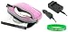 2n1 Neoprene Sleeve (Lilac) Case and NP-80 AC DC Charger for Casio EX-Z33VP 10.1MP Digital Camera Vibrant Pink