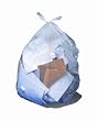 Jaguar Plastics D38634CL LLDPE 60 Gallon Can Liner, 2.7 Mil, Star Seal, 63" x 38", Clear (Case of 50)
