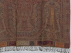 Throw Blankets Pure Wool Asian Jacquard Pattern India 88 inches x 98 inches (wbcov020)