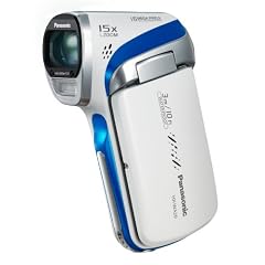 Panasonic HX-WA20EG-W HD-Camcorder (16 Megapixel, 5-fach opt. Zoom, bis zu 3m wasserdicht, staubgesch�tzt, 28mm Weitwinkel). wei�