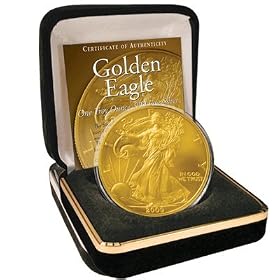 2009 Gold-plated American Eagle
