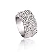 Fashion Plaza Ring Cz Use Austrian Crystal Engagement Wedding Bride Ring R238