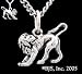 Sterling Silver Leo Necklace