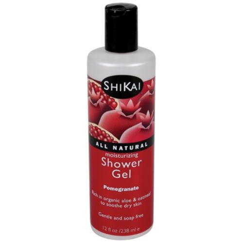 SHIKAI Moisturizing Shower Gel Pomegranate 12 OZ