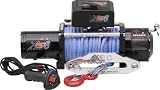 Smittybilt 98281 XRC 8 Comp Series Black Winch with Synthetic Rope and Aluminum Fairlead