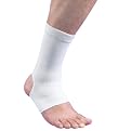Maxar Wool/Elastic Ankle Brace White
