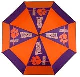 NCAA Clemson Tigers Windsheer II Auto-Open Umbrella