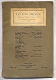 The Little Review Anthology Volume III, No. 1, March, 1916