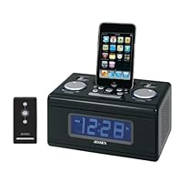 Jensen JiMS-125 Universal Docking Digital Music System for iPod (Black)