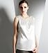 (Parent_T432034) Autograph Round Neck Sleeveless Satin Top in Miscellaneous