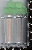 23, NEW, POLYSTYRENE , VIALS, and, 23, GREEN, SNAP CAPS, CLEAR, MINI, PLASTIC, VIALS, with, SNAP CAP, TINY VIAL, STORAGE BOTTLES, MARKS, at, 1/2ml., 1ml.,2ml., 3ml., 4ml., 4.25 TALL x 5/8 ACROSS, with, WIDE 29/32 OPENING, SNAP CAPS, VIALS, TUBES, NON-STERILE, The, bottle, has unlimited uses. Great, for, Doll Houses, Nice, Storage, Container, for, small quantities, of items, Great Storage, Containers, for, Gold Nuggets, FOR, :) TEARS, or, :(TEARS,The bottle, has unlimited uses, Perfume bottle, storage bottle, for gold nuggets when, panning, for gold, small gemstone bottle, spice bottle, sand art, The possibilities are unlimited, [BOOK], UPC609722846691