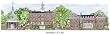 Ohio University - Collegiate Colors - 5" x 13" Framed Prints