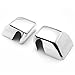 Jeep Wrangler JK Pair of Exterior Side Door Mirror Covers (Chrome)
