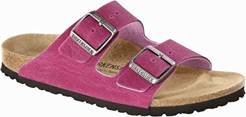 Birkenstock Sandals ''Arizona'' from Microfiber in Pink 41.0 EU W