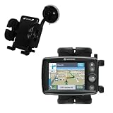41HuhFoOopL. SL160  Navman F50 Europe Flexible Car Windshield Holder   Gomadic Brand