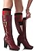 Avidlove Women Winter Leg Warmer Christmas Reindeer Crochet Knit Boot Socks