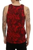 RUDE Black And Red Animal Print Tank Top