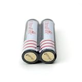 Ultrafire BRC 18650 3,7 Volt 3600 mAh Li-Ion Akku 2er Pack mit IC Protection