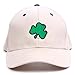 NCAA Notre Dame Fighting Irish Shamrock LED Light-Up Logo Khaki Adjustable Hat