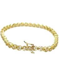 1 CT Diamond Bracelet In 14K Yellow Gold