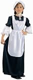 Child's Colonial Pilgrim Girl Costume (Size: Small 46)