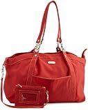 Bagallini Hampton Bag, Tomato, One Size