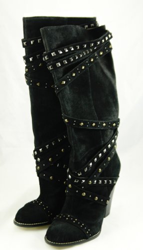 Rachel Roy Rockout Black Women's Boot