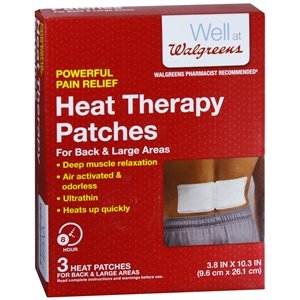 Walgreens Heat Therapy Patches, Back, 3 ea