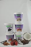 Almond-licious ICE Supreme - Strawberry Bliss (4 - 1 Pint Containers) Nut-Based, Gluten-Free Frozen Treat