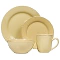 Antiqued 16-pc. Dinnerware Set - Caramel
