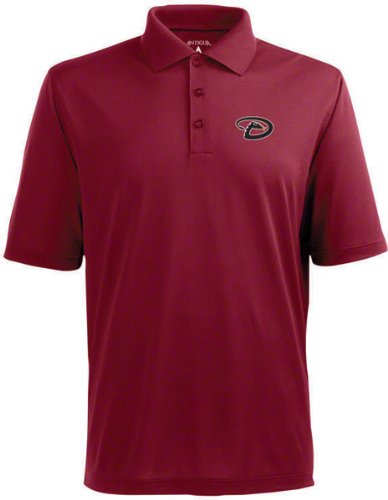 Arizona Diamondbacks Red Pique Extra Light Polo Shirt