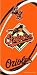 Baltimore Orioles Fiber Reactive Pool/Beach/Bath Towel (Team Color)