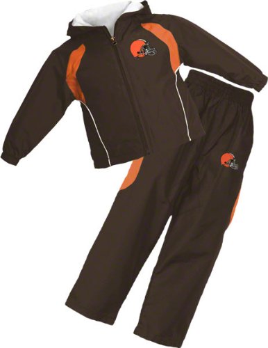 Cleveland Browns Infant Full-Zip Hooded Jacket and Pant Set