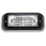 Abrams EDGE 3 LED Grille Emergency Vehicle Warning Strobe Lights - White
