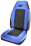 R Racing Stage III Blue Vinyl Seat Cover